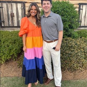 Farm Rio Color block Dress